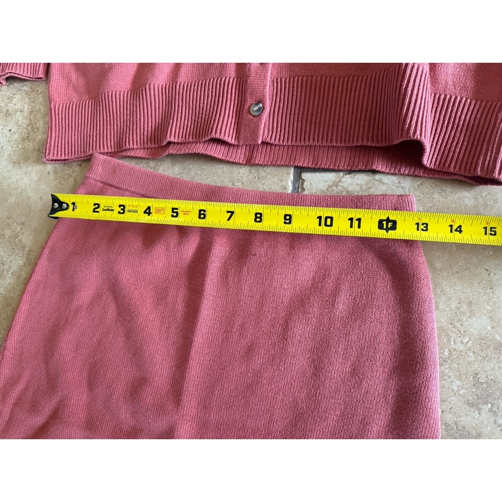 NWT Free People Gwenna Sweater Set XS Cardigan Maxi Skirt 2 Piece Rodeo Red - Picture 7 of 12
